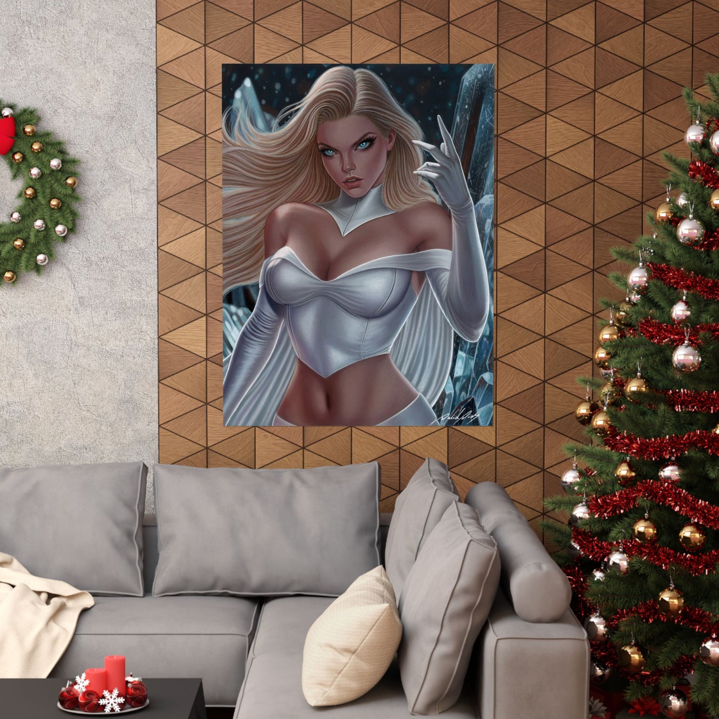 Print - Emma Frost by David Dias