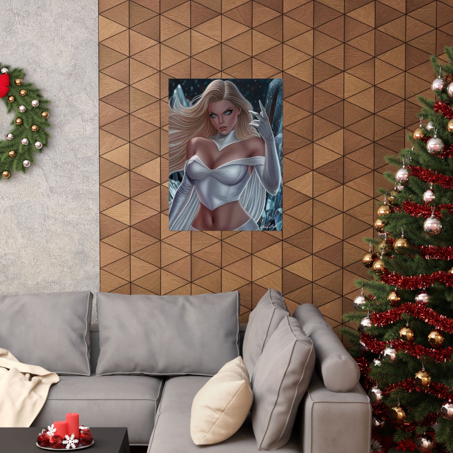 Print - Emma Frost by David Dias