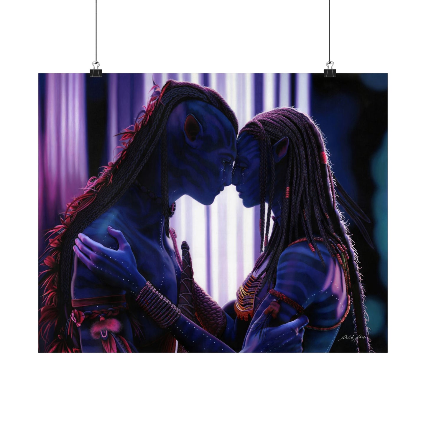 Print - Neytiri and Jake Sully