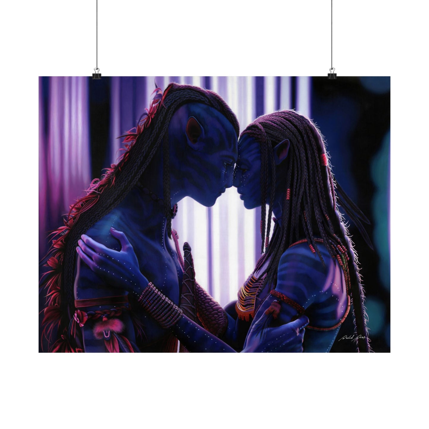 Print - Neytiri and Jake Sully