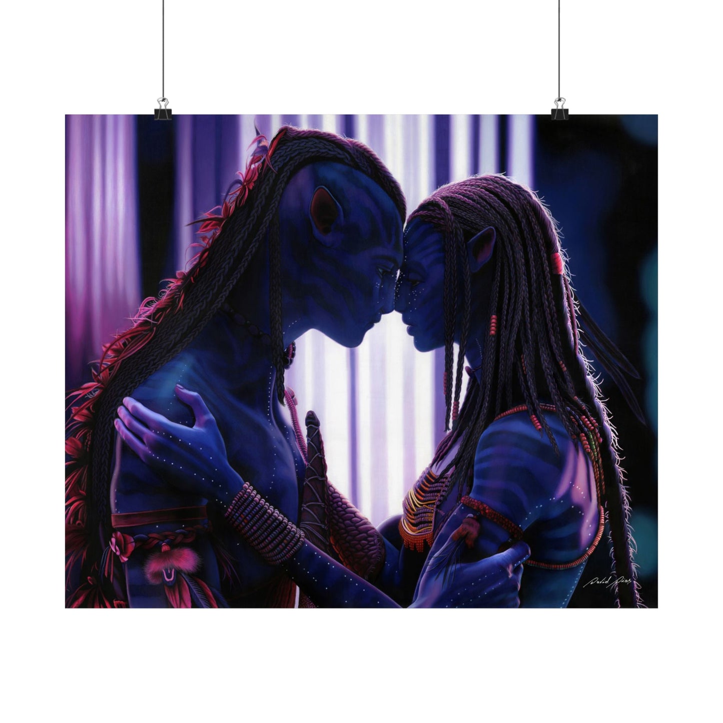 Print - Neytiri and Jake Sully