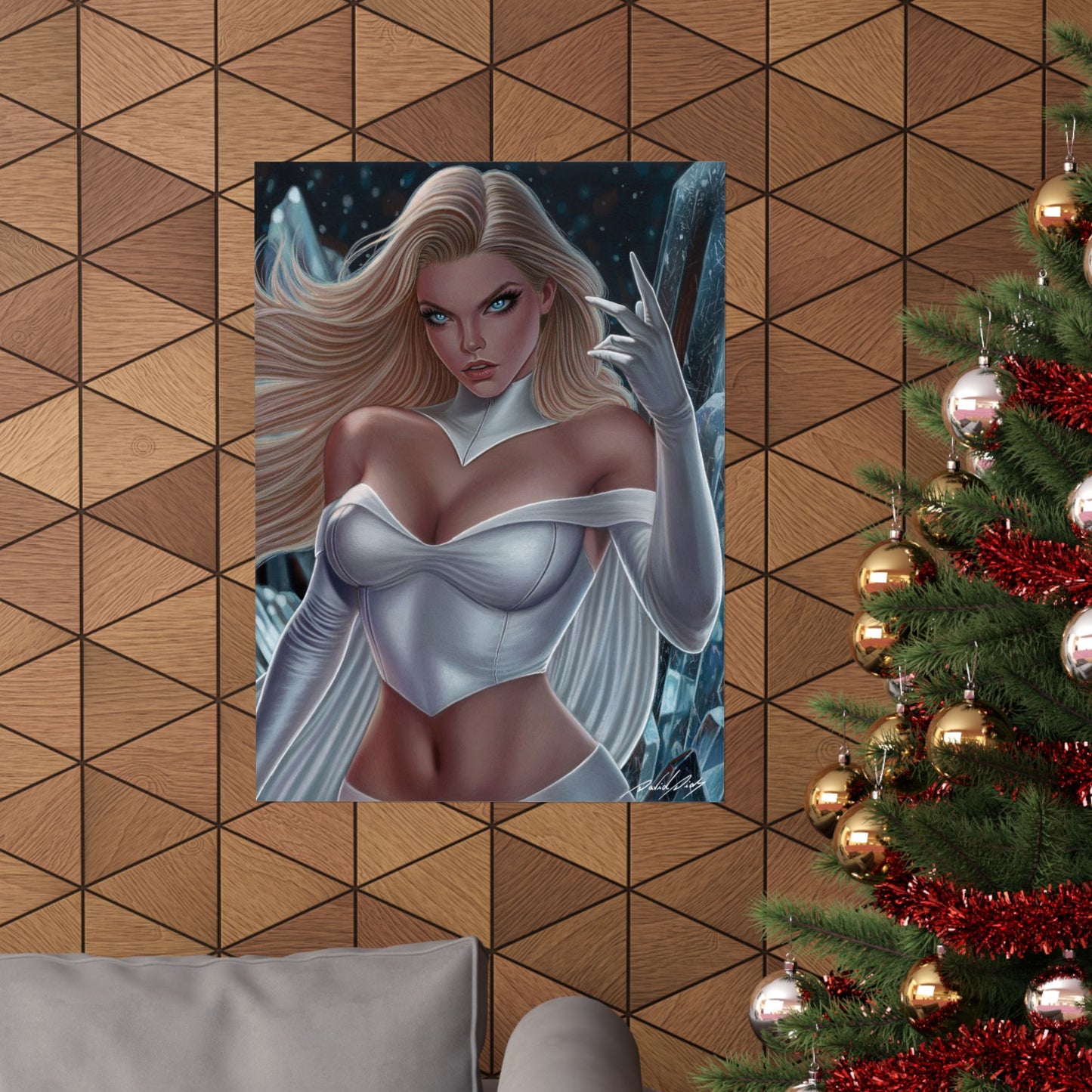 Print - Emma Frost by David Dias