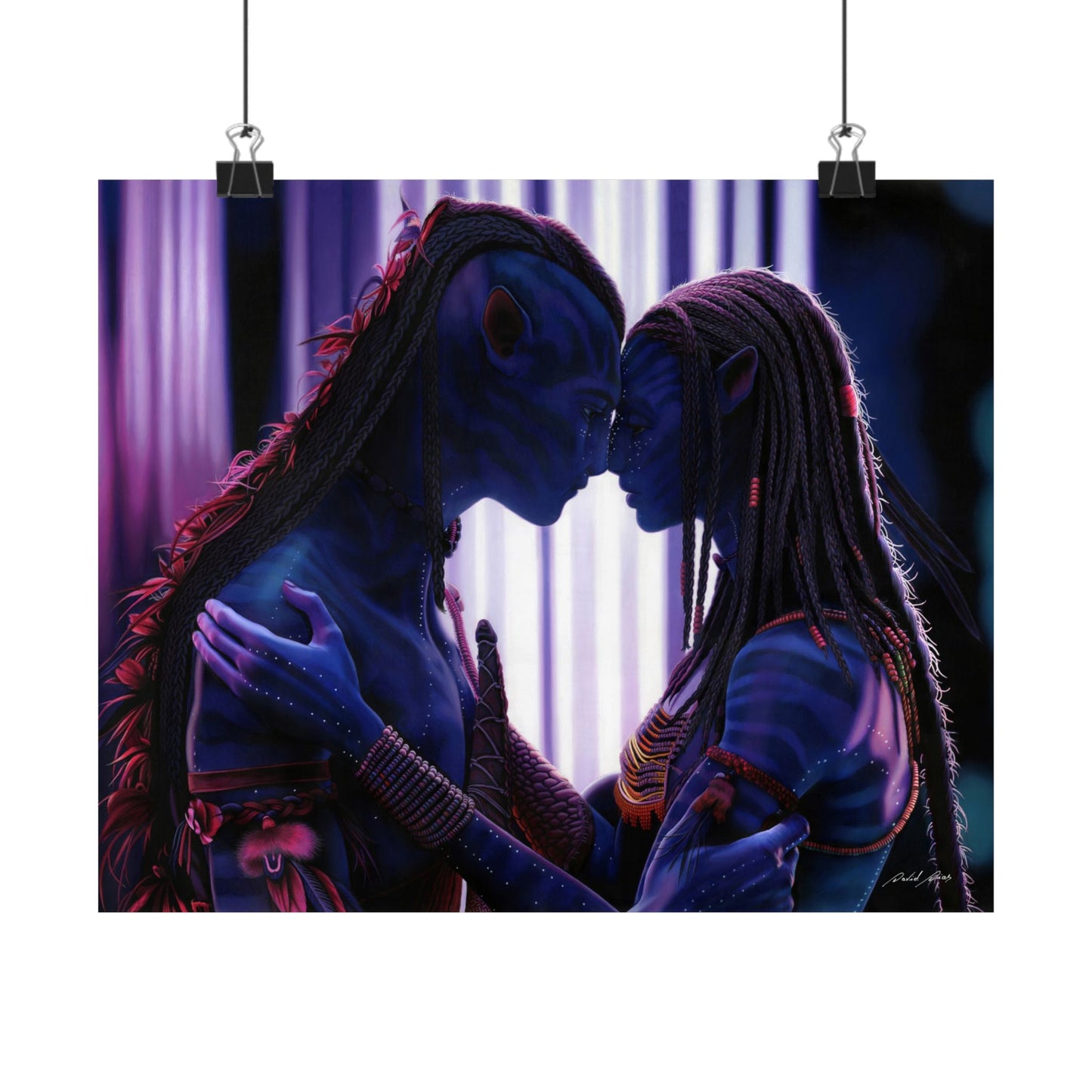 Print - Neytiri and Jake Sully