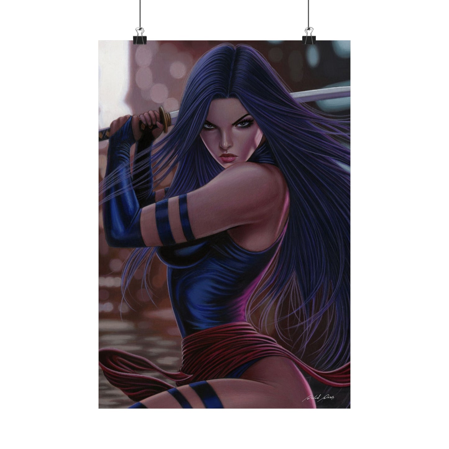 Print - Psylocke