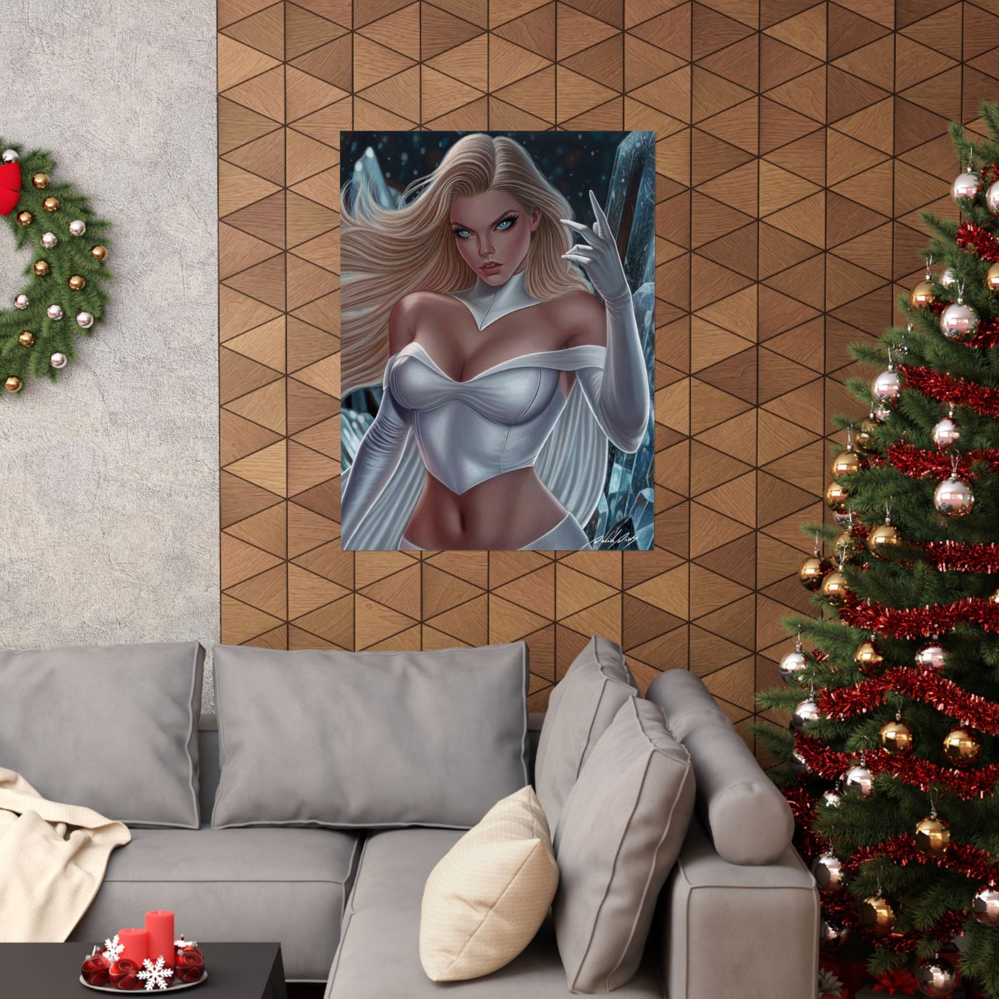 Print - Emma Frost by David Dias