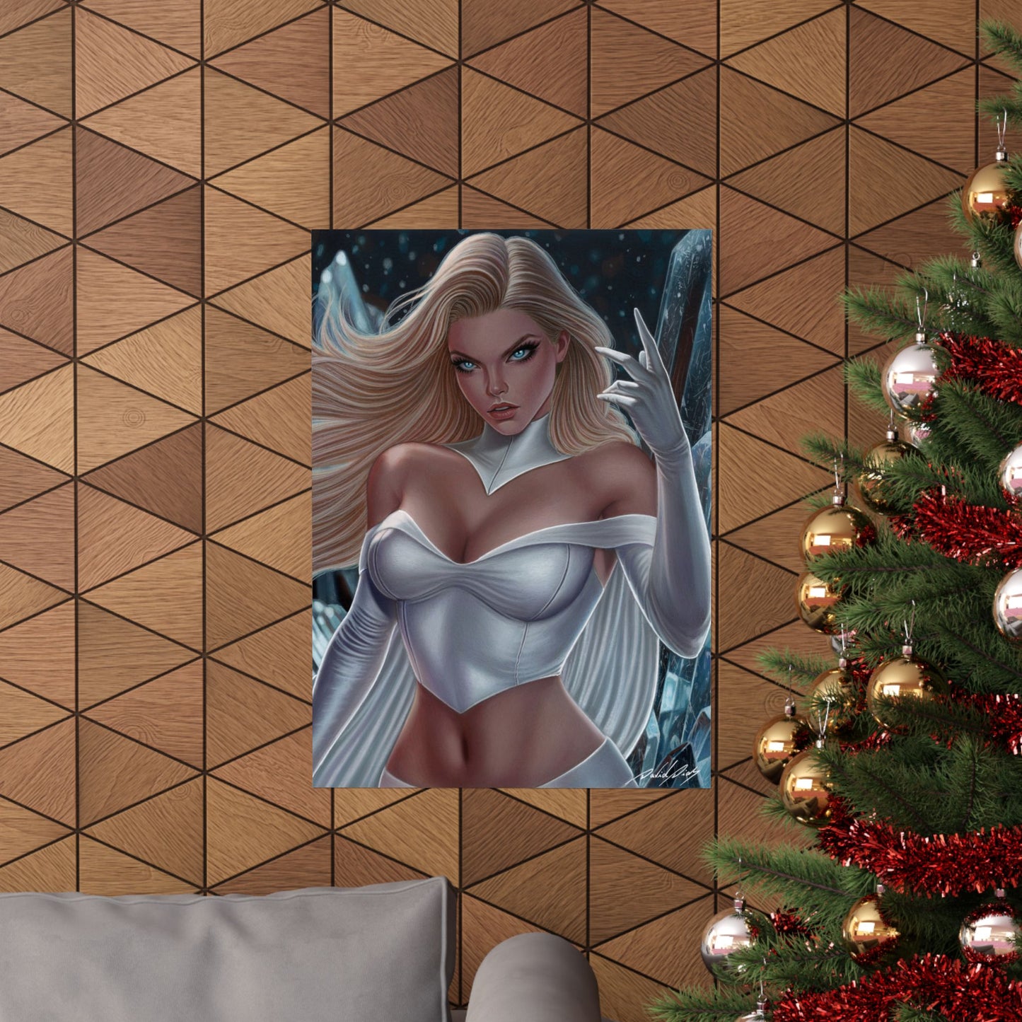 Print - Emma Frost by David Dias