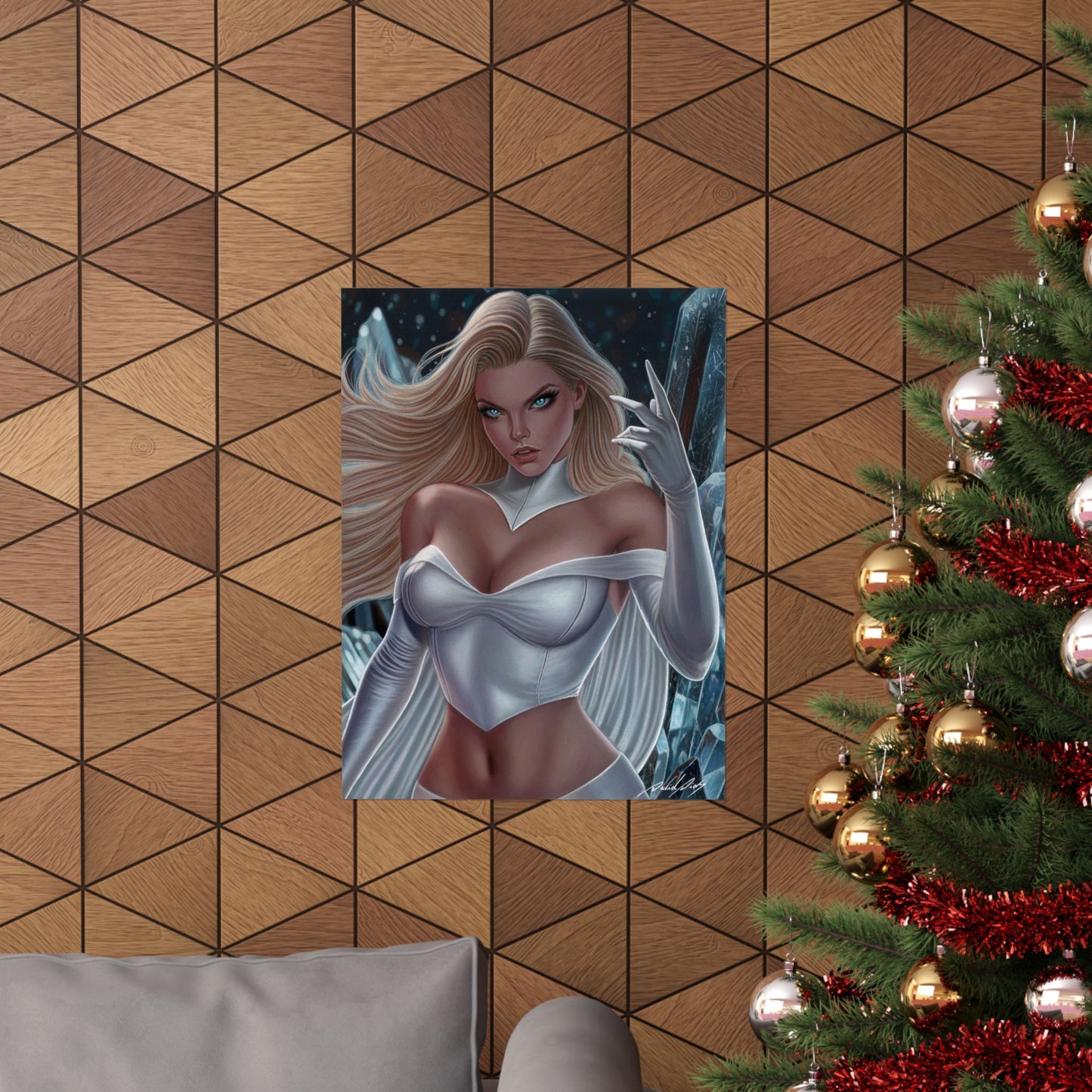 Print - Emma Frost by David Dias