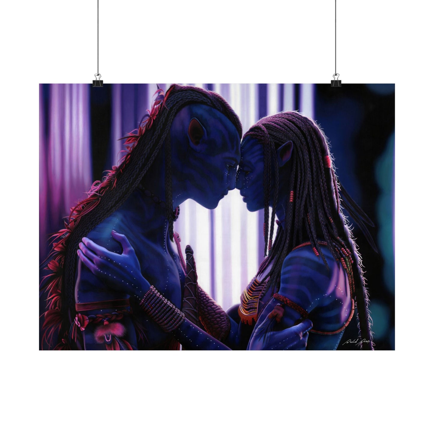 Print - Neytiri and Jake Sully