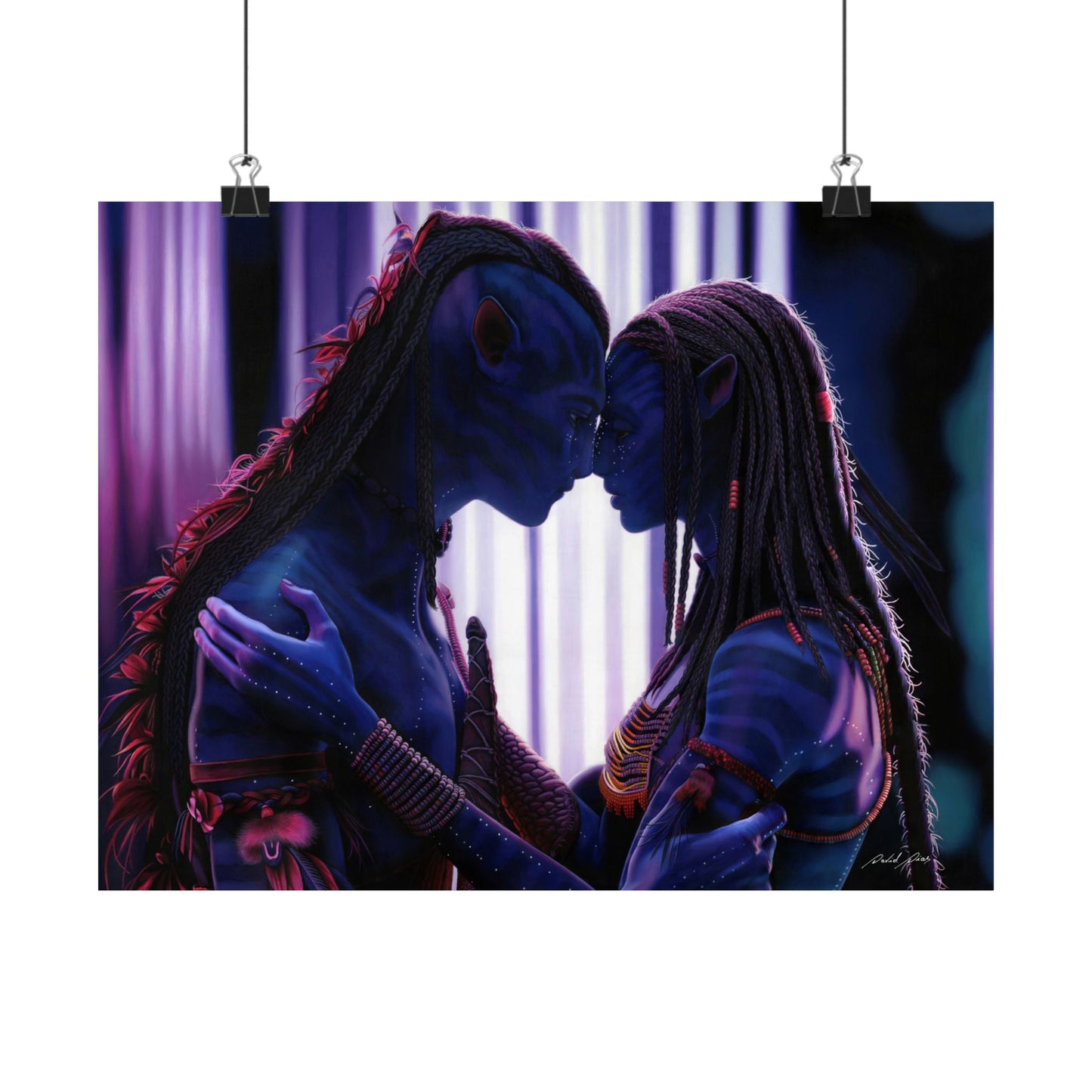 Print - Neytiri and Jake Sully